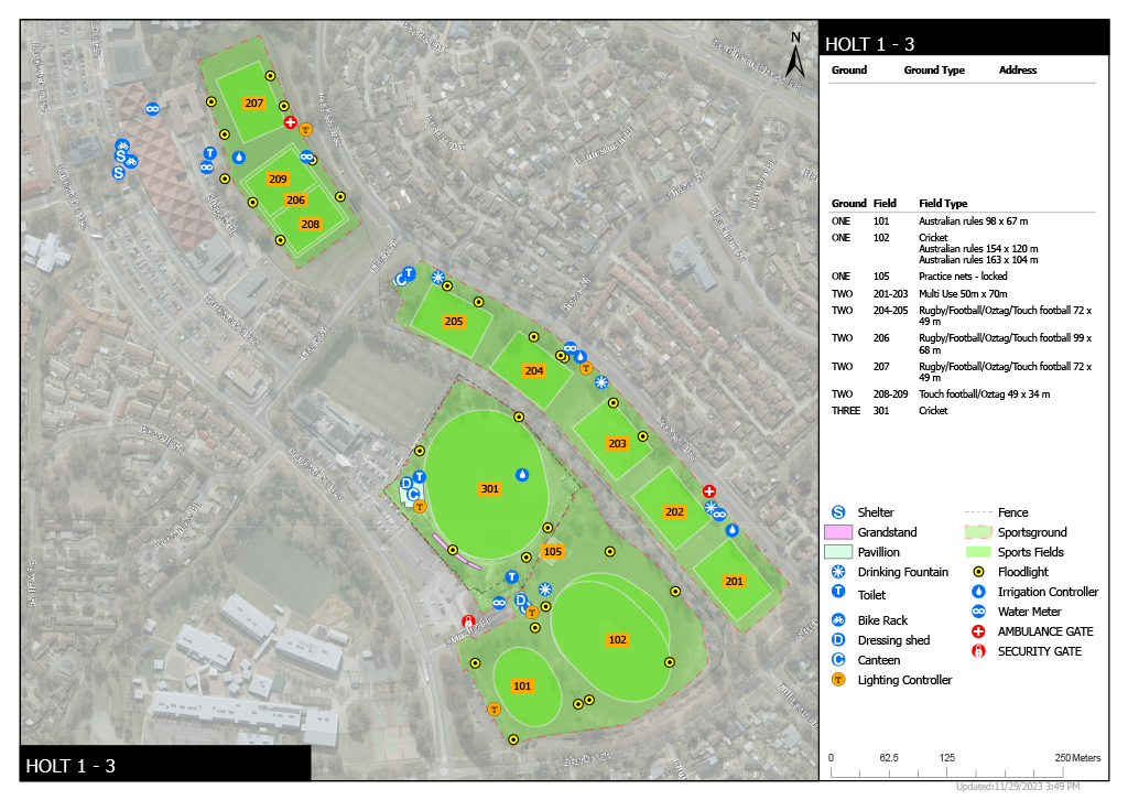 Holt 2 field map